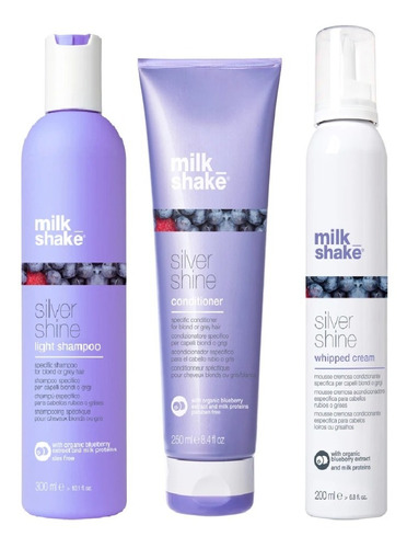 Kit Light Milk Shake Silver Sae - mL a $411