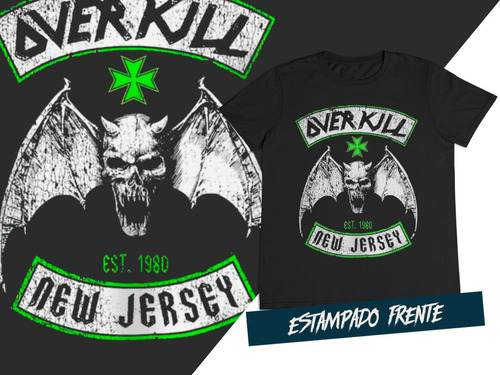 Camiseta Thrash Metal Overkill C2