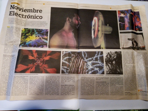 Nota - Aniversario Museo Del Cine Argentino - Clarin - (Usado)