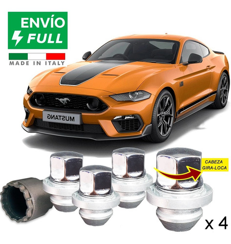 Birlos Seguridad Galaxylock Mustang V8 Ta 2018 Envió Gratis