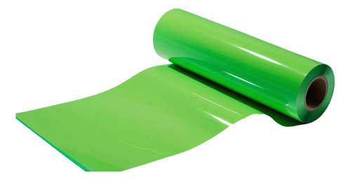 Vinil Neón Fluorescente Colores Para Plotter 1 M X 61 Cm Verde