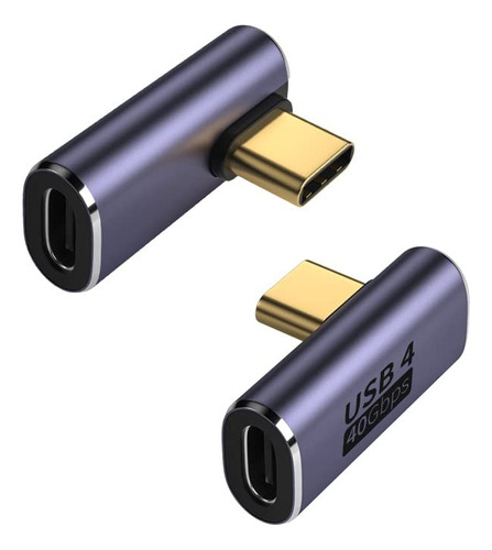 Adaptador De Ángulo Usb C Para Cualquier Computadora Portáti