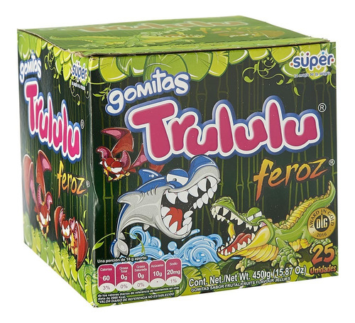 Gomitas Trululu Feroz X 25 Und