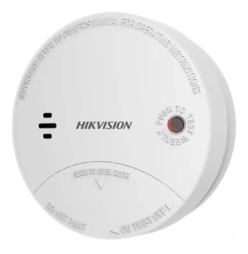 Sensor Detector Humo Inalambrico Hikvision Ds-pd1-smk-w