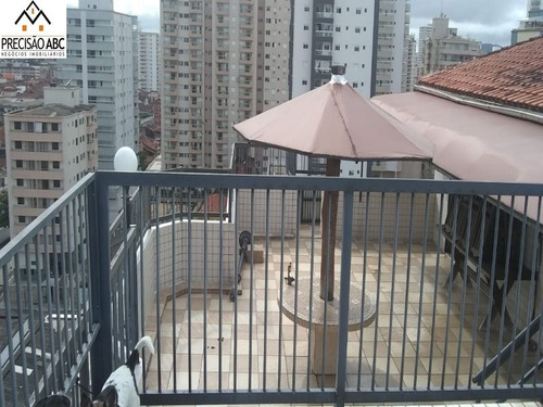 Imagem 14 de 23 de Cobertura Duplex Excelente, Vila Tupi Em Praia Grande - A-01610 - 68856268