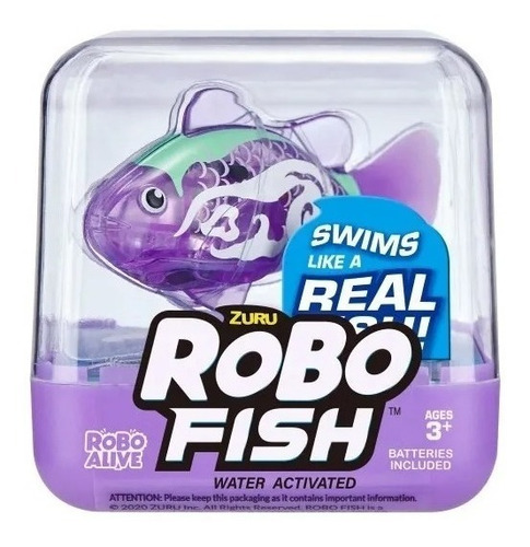 Robo Alive Robo Fish Pez Nadador Robótico Serie 1 7125