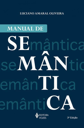 Livro Manual De Semântica