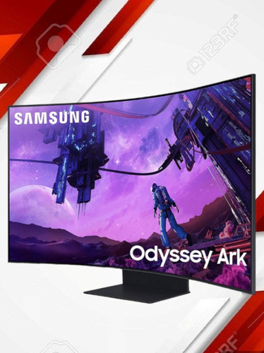 Samsung 55  Odyssey Ark 4k Uhd Gaming Monitor Curve Nuevos 