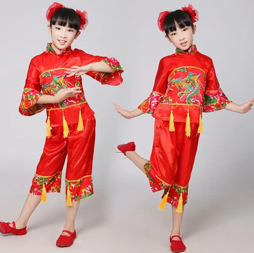 Traje Tradicional Para Niñas Cos Hanfu National Younger