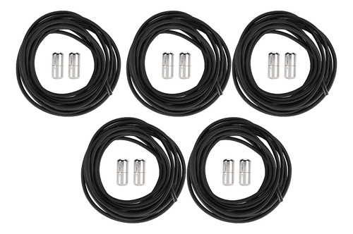 Lazy Shoelaces, 5 Pares De Elásticos Sin Ataduras Para Niños