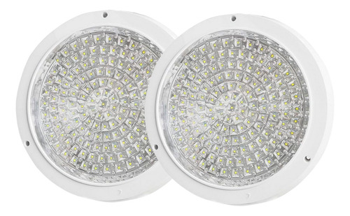 Casa Dade Plafón 12w Redondo Cálido Led