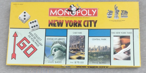 Monopoly Edicion Especial Nueva York