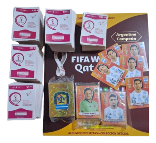 Figuritas Panini Mundial Qatar 2022 Completa Tu Album Messi Qatar 2022 Figuritas Sueltas