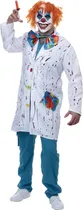 Comprar Disfraz De Payaso Maléfico Disfraz Doctor Payaso Terrorífico Disfraz Payaso Sangriento Para Hombre Patches Disfraz Halloween Fiesta