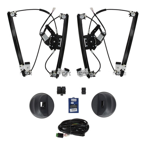 Kit Máquina Levanta Cristal Gol Country G4 2006 A 2014 5ptas