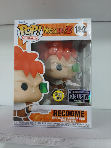 Funko Pop! Animation Dragon Ball Z Recoome Glo 1492