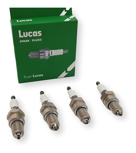 Bujias Lucas Vw Polo Caddy 1995-2007 1.6 1.8 3 Electrodo