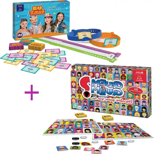 Kit 5 Jogos De Tabuleiro Infantil Vários Temas Jogo Infantil