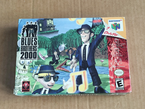 Blues Brothers 2000 -- 100% Original -- Nintendo 64 / N64 #3 (Usado)