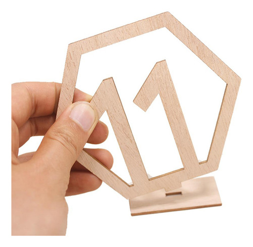 Números De De Madeira 1 20 Conjunto De Decoração Diy