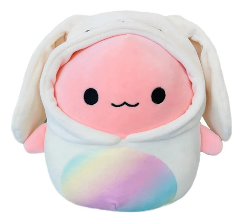 Peluche Squishmallows Archie Axolote Disfraz Conejo 30cm