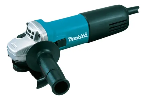 Esmerilhadeira Angular 4.1/2 840w 9557hng Makita Cor Azul-turquesa