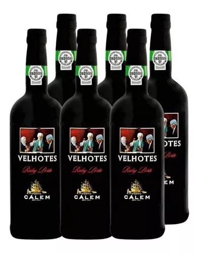 750 Porto Calem Ruby Velhotes Parcelamento sem Ml 06 juros Kit Vinho Un Com |