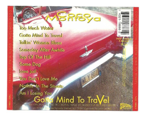 Cd Gotta Mind To Travel (coco Montoya) Estándar