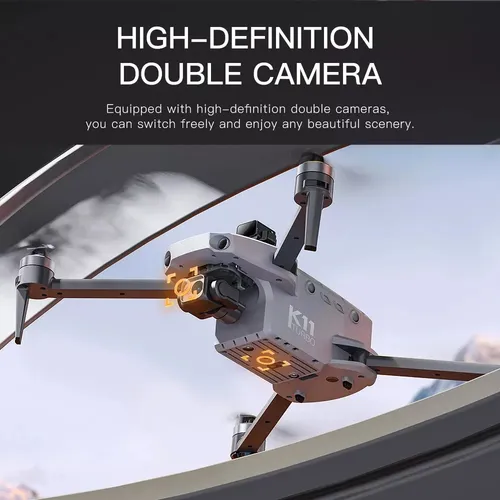 Drone Profesional Gps 4k 3gimbal Sensor Obstáculos K11 Turbo