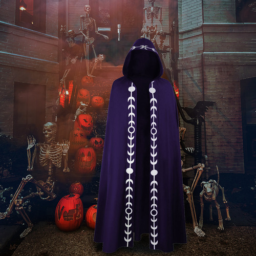 Capa Con Capucha Para Fiestas, Capa De Halloween Para Hombre