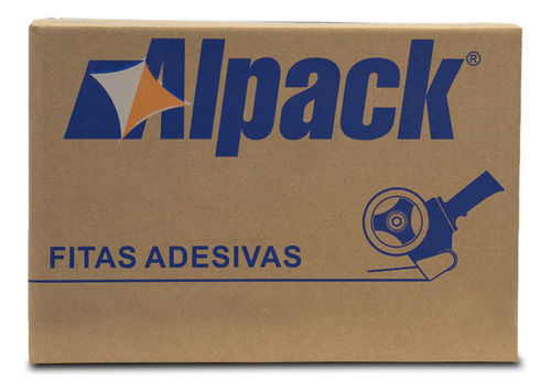 18 Fitas Durex Adesiva Transparente 48mmx100m Acrílica Lisa