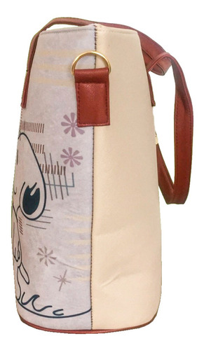 Imagen 3 de 8 de Bolsa Dama Snoopy Suppertime Emilio Woodstoc Personajes Nyny