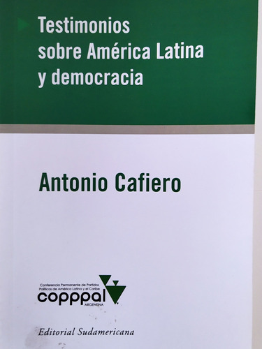 Libro Testimonios De América Latina Y Democracia Usado 