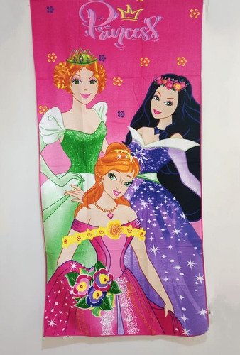 Paños O Toalla De Niño Super Heroes Princesas Disney