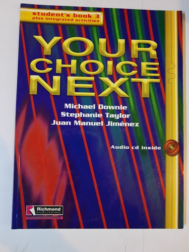 Your Choice Next Students Book 3 - Richmond - L391