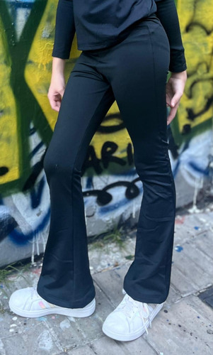 Calza Oxford Frizada Para Niñas Termicas Calce Espectacular