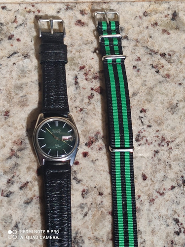 Sensacional Seiko Actus Verde Metálico Automático Fab. 03/70
