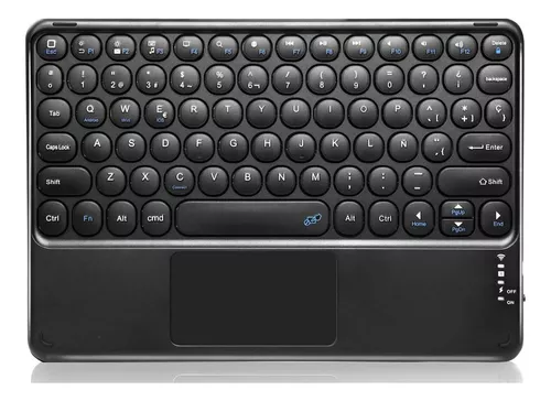 Teclado Inalambrico Para Tablet Con Touch Pad