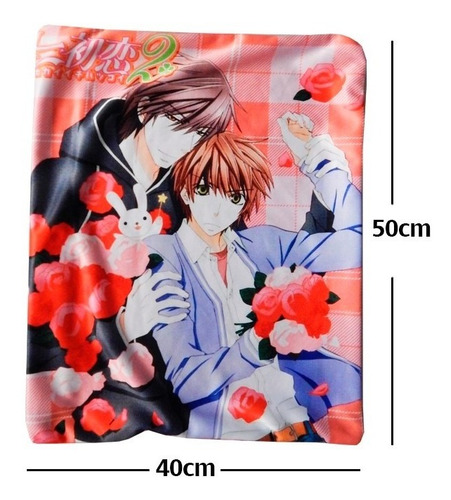 Imagen 2 de 2 de Sekaiichi Hatsukoi Ritsu Takano Flores Funda De Almohada