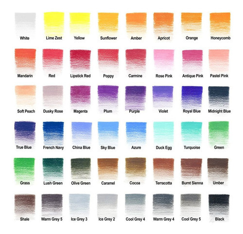 Lápis De Cor Studio Winsor & Newton 48 Cores