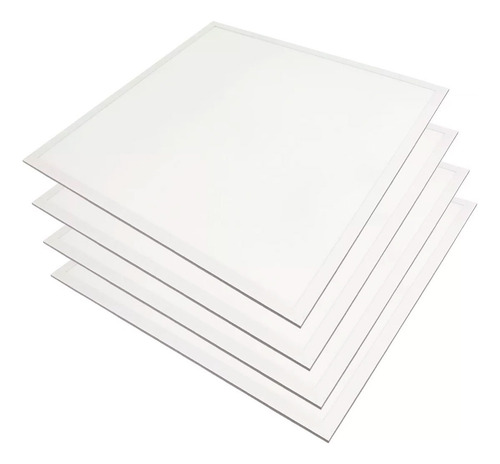 Panel Led 60x60 40w Pack X2 Luz Cálida Neutra Fría Trefi
