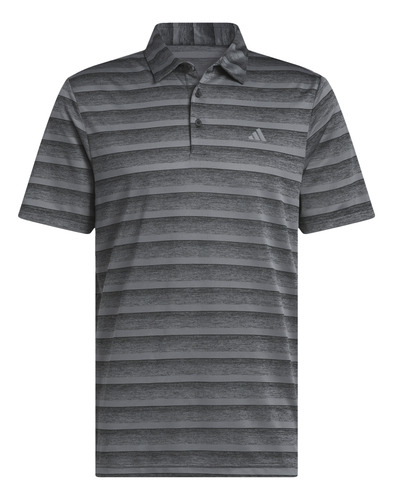 Chomba Adidas Golf A Rayas Hombre Negro Hr8008