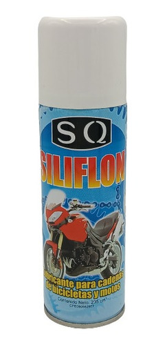 Lubricante Cadena Moto Y Bicicleta Siliflon