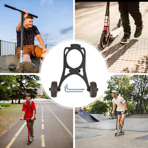 Soporte De Manos Auxiliar Para Scooter Rueda Auxiliar Para S
