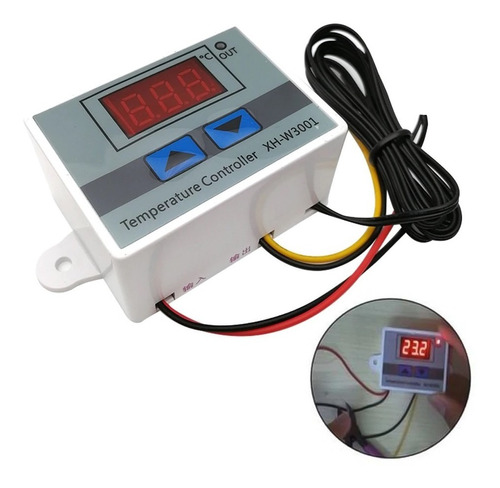 Termostato Incubadora Led Xh-w3001 Controlador Temperatura 