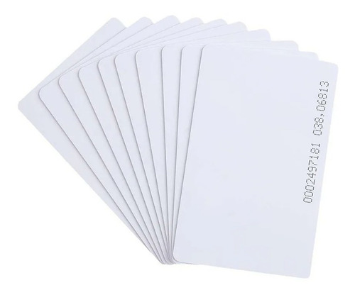 Imagen 1 de 7 de Pack X50 Tarjeta Rfid Proximidad Control De Acceso 125khz