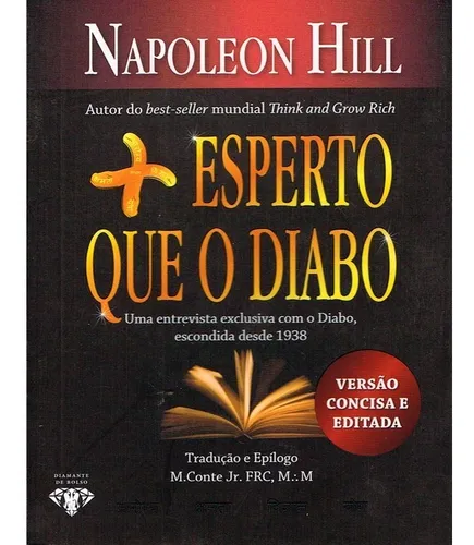 Mais esperto que o Diabo - LIVRO DE BOLSO: O mistério revelado da liberdade e do sucesso, de Hill, Napoleon. Editora CDG Edições e Publicações Eireli, capa mole em português, 2019