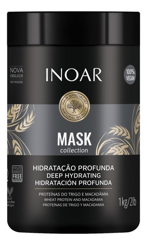 Inoar Mask Máscara Hidratante Capilar 1kg