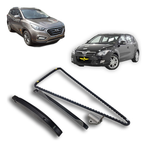 Kit Corrente Motor Hyundai Ix35 I30 1.8 E 2.0 16v