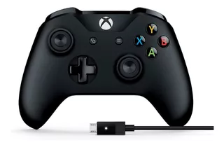 Mando Inalámbrico Microsoft Xbox + Cable Para Windows